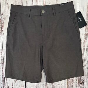 PGA Tour Men's Charcoal Comfort Fit Shorts 32 NWT